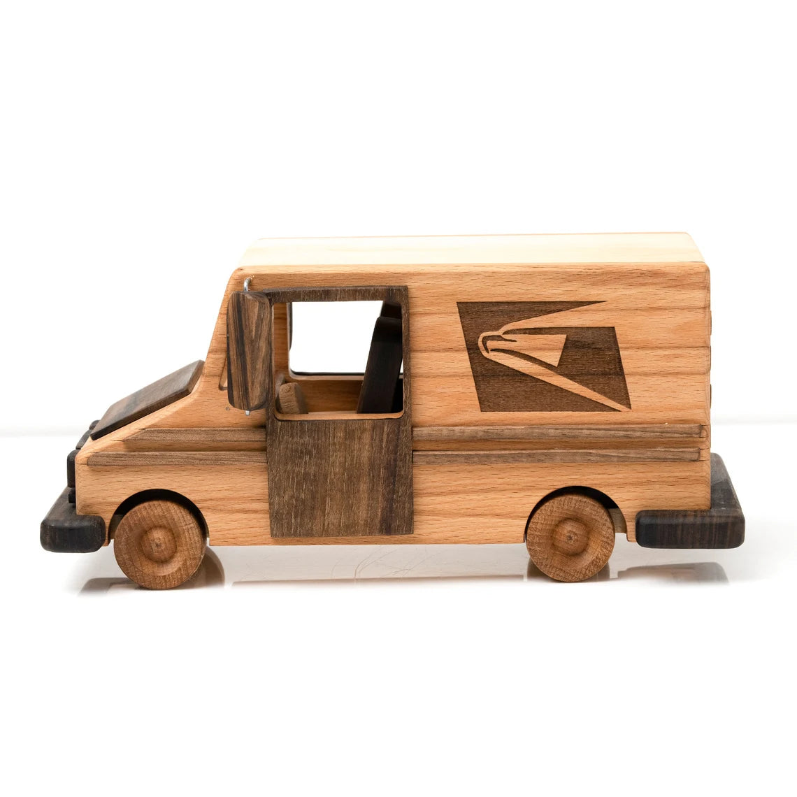 USPS Mail Truck Toy, Personalized United States Postal Service Truck Toy, HANDMADE