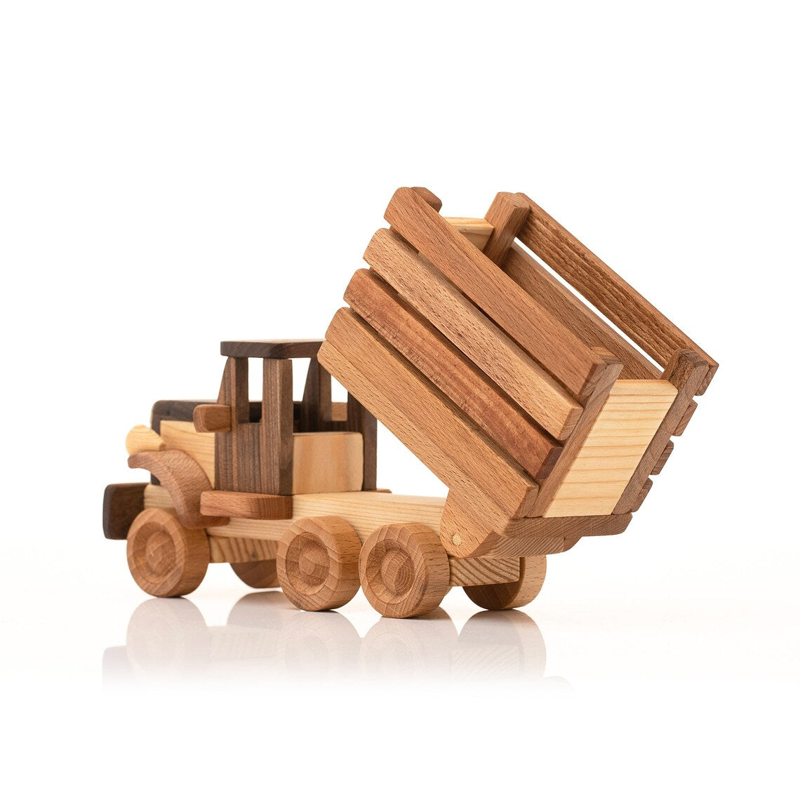 Wooden Truck Push Toy