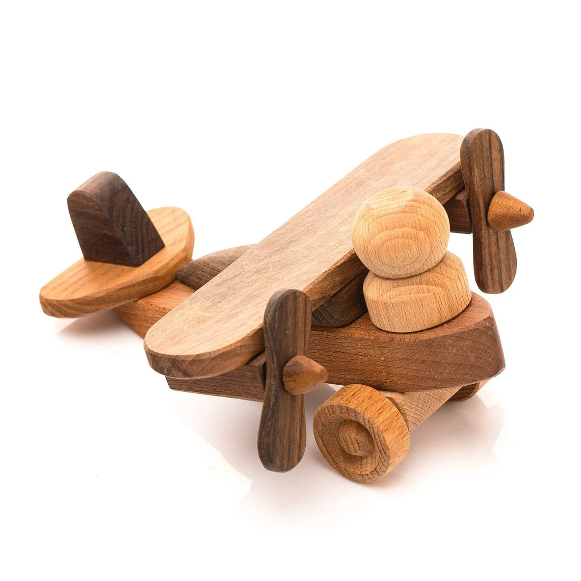 Handcrafted Wooden Airplane For Kids – KindWoodPecker