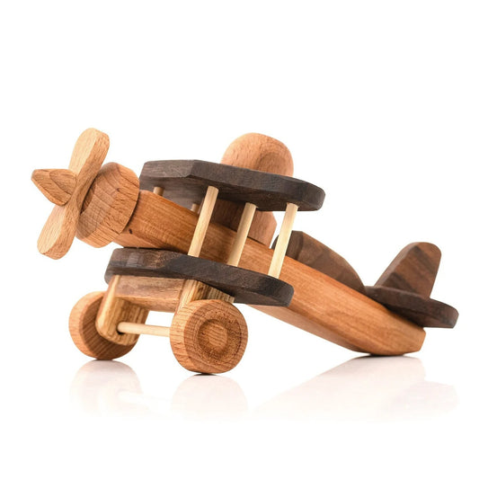 airplane wooden toy