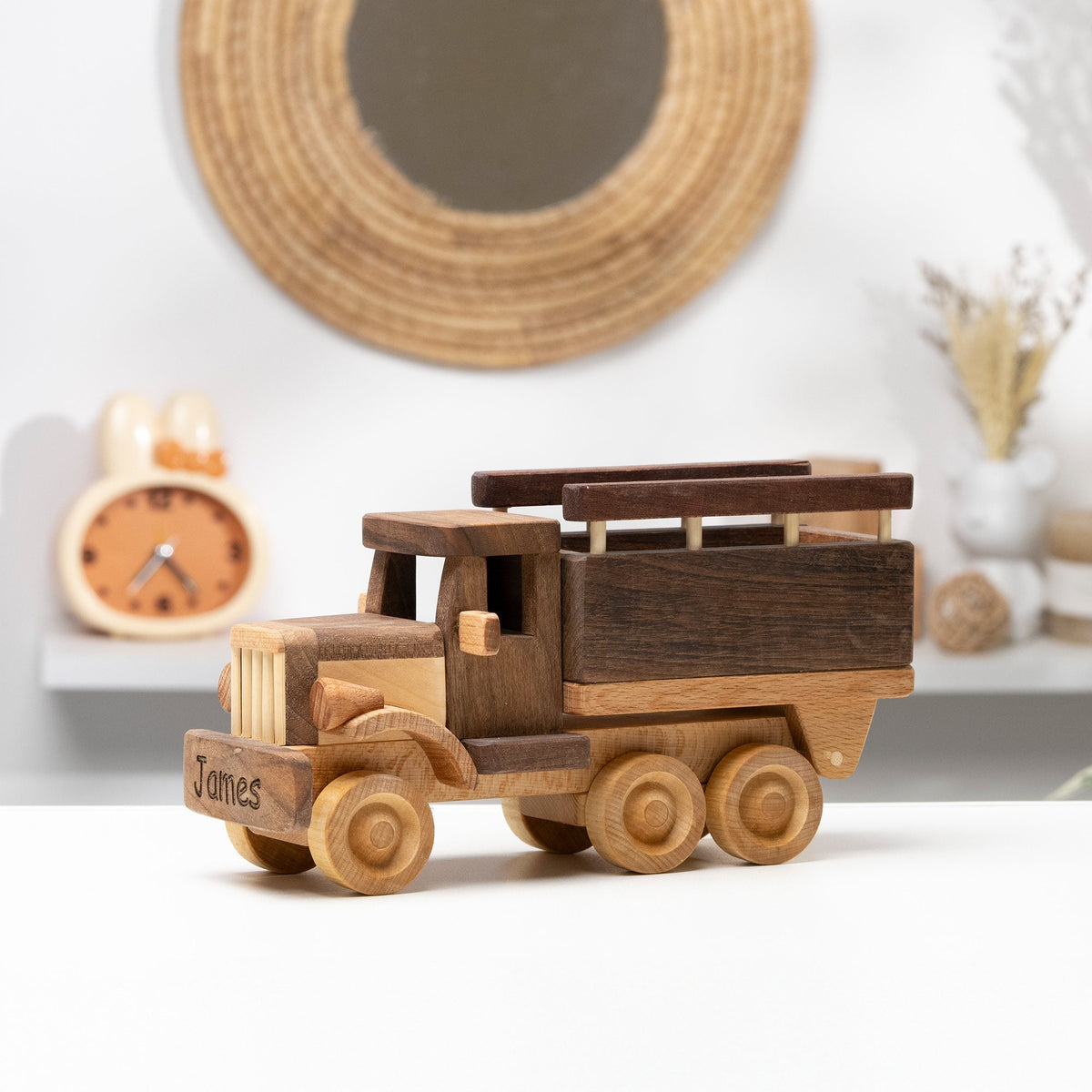 Eco-Friendly Wooden Truck for Toddlers – handmade wooden toy, photo 10