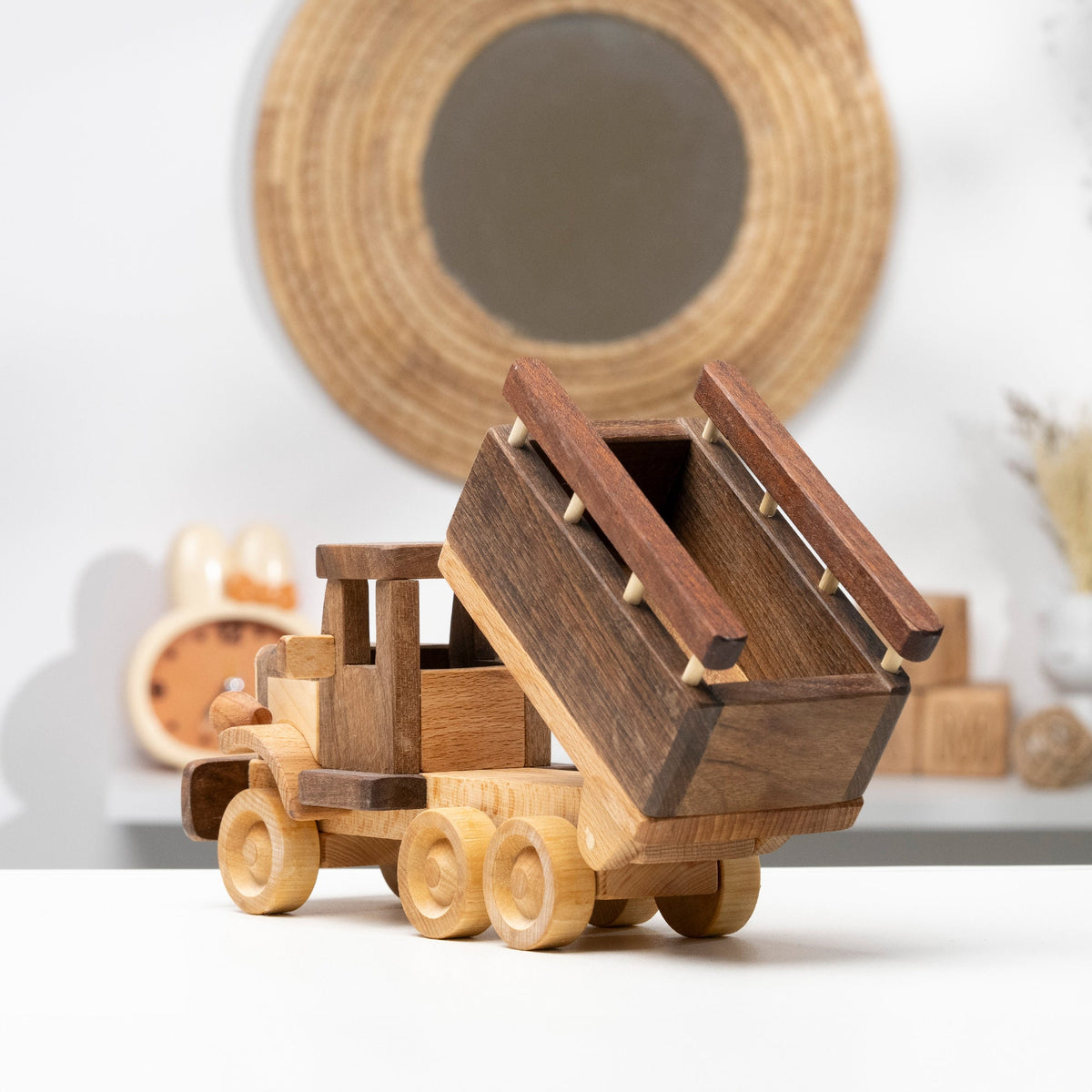 Eco-Friendly Wooden Truck for Toddlers – handmade wooden toy, photo 11