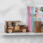 Wooden Retro Car Toy with Name Engraving – handmade wooden toy, photo 2