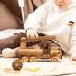 Wooden Fire Truck Toy with Name Engraving – handmade wooden toy, photo 8