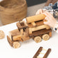 Classic Wooden Fire Engine Toy – handmade wooden toy, photo 4