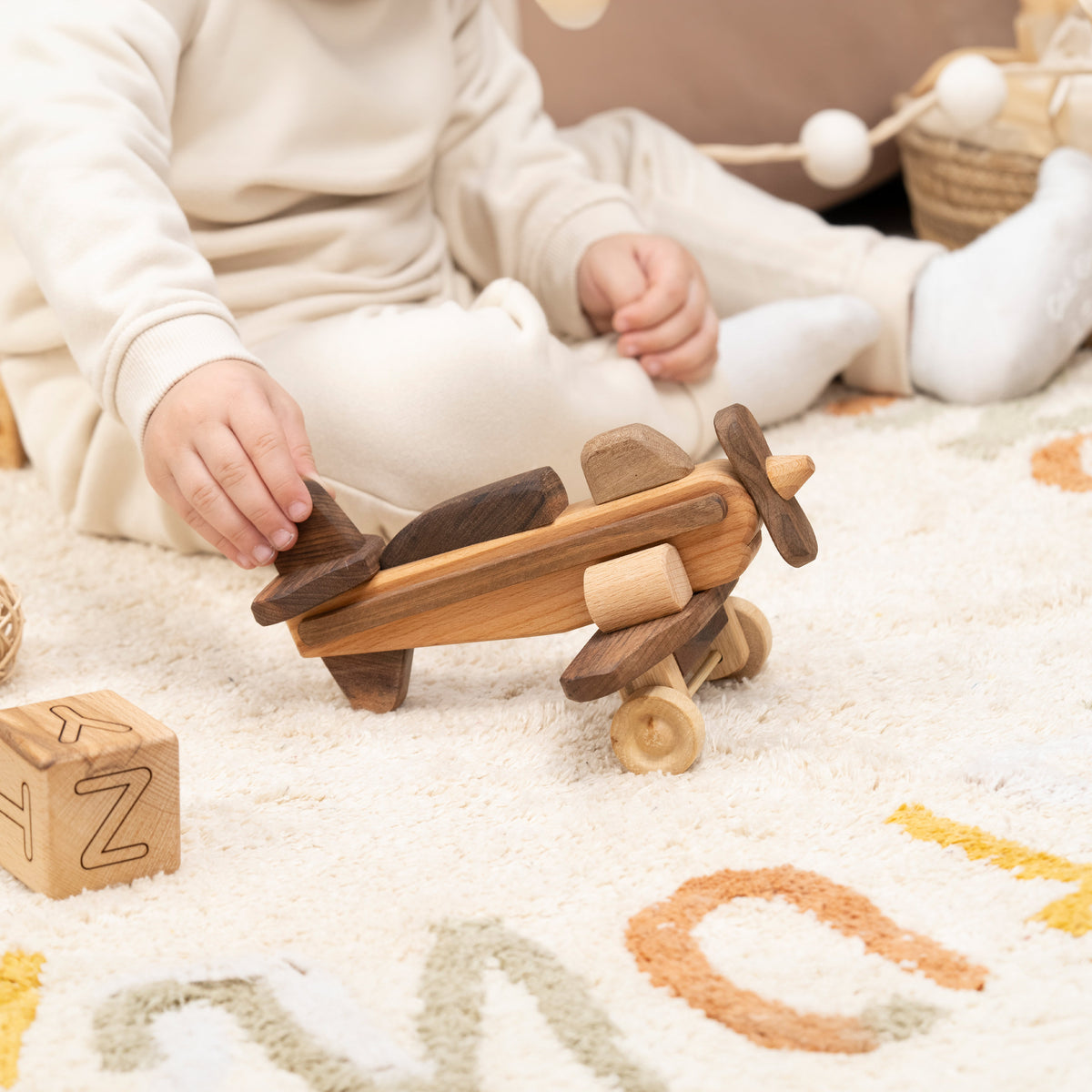 Wooden Toy Airplane for Kids – handmade wooden toy, photo 3