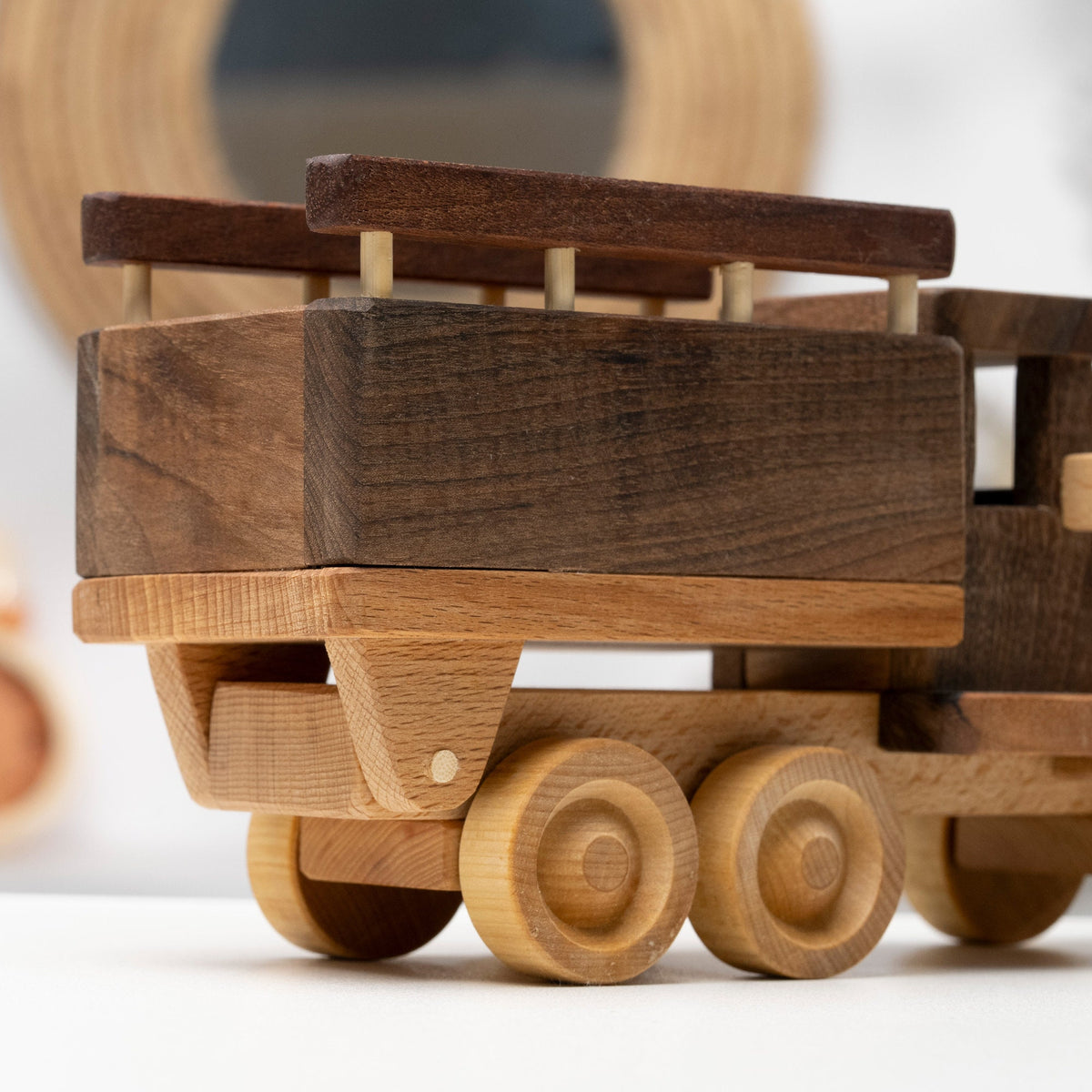 Eco-Friendly Wooden Truck for Toddlers – handmade wooden toy, photo 14