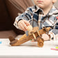 Vintage Style Wooden Airplane Toy – handmade wooden toy, photo 6
