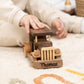 Vintage Wooden Retro Car Toy, Personalized – handmade wooden toy, photo 7