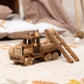 Wooden Fire Truck Toy with Name Engraving – handmade wooden toy, photo 6