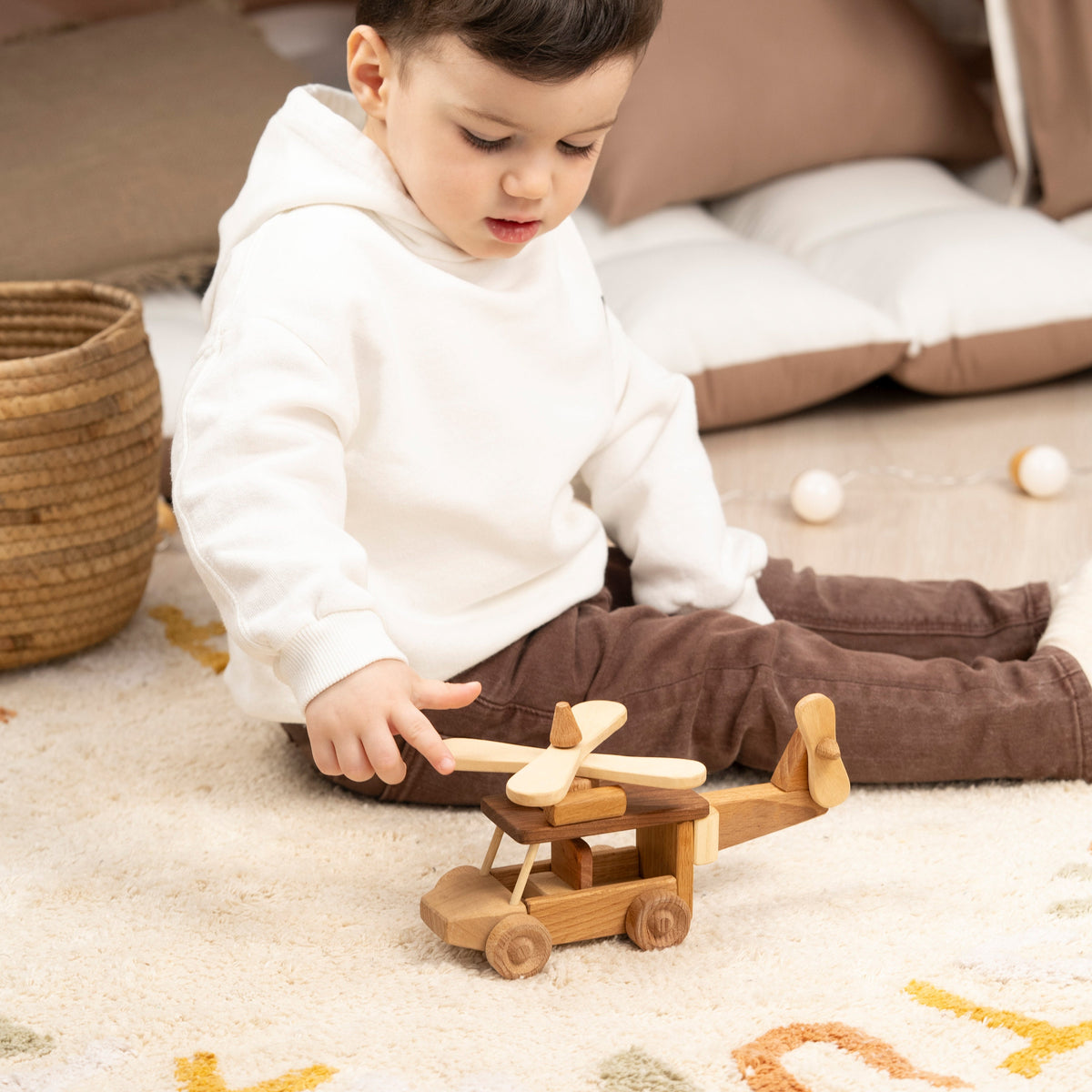 Wooden Helicopter Toy, Personalized – handmade wooden toy, photo 3