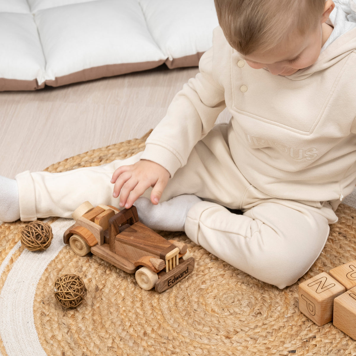 Personalized Wooden Toy Car – handmade wooden toy, photo 7