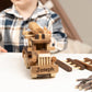Classic Wooden Fire Engine Toy – handmade wooden toy, photo 13
