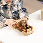 Vintage 1920s Wooden Fire Engine with Ladder – handmade wooden toy, photo 6