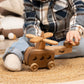 Sturdy Wooden Helicopter Toy with Hinged Back – handmade wooden toy, photo 6