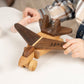 Wooden Fighter Jet Rocket Toy, Personalized – handmade wooden toy, photo 6