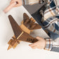 Wooden Fighter Jet Rocket Toy, Personalized – handmade wooden toy, photo 7