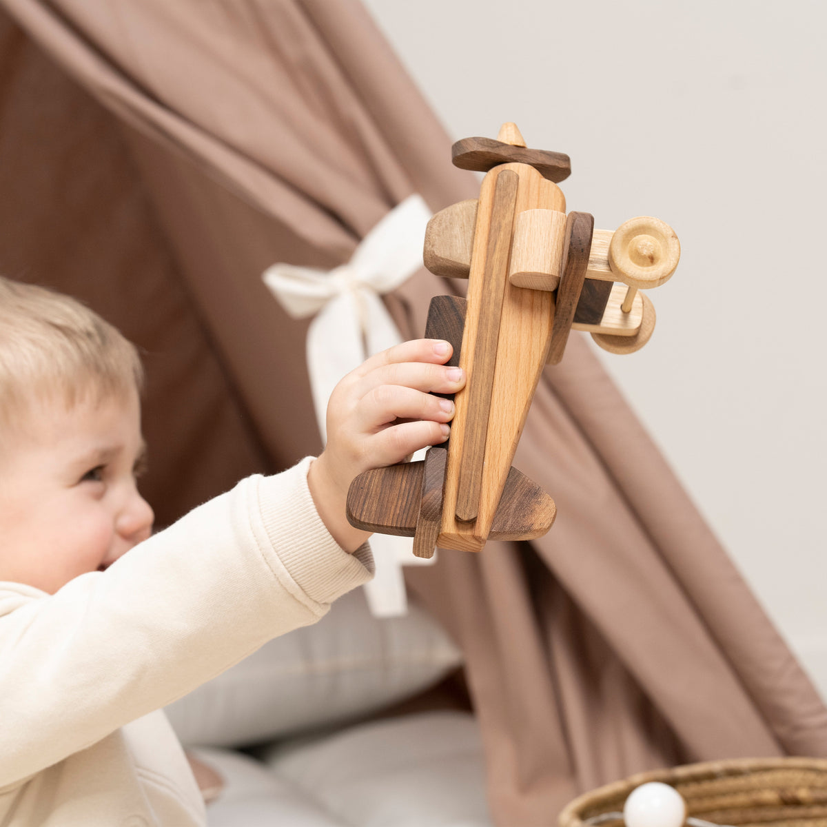 Wooden Toy Airplane for Kids – handmade wooden toy, photo 4