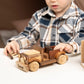 Vintage 1920s Wooden Fire Engine with Ladder – handmade wooden toy, photo 4