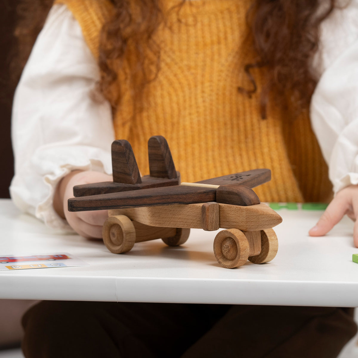 Wooden Fighter Jet Rocket Toy, Personalized – handmade wooden toy, photo 8