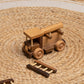 Mini Wooden Fire Truck Toy – handmade wooden toy, photo 3