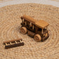 Mini Wooden Fire Truck Toy – handmade wooden toy, photo 2