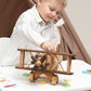 Large Wooden Airplane Toy, Personalized – handmade wooden toy, photo 1