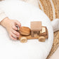 Mini Wooden Cement Mixer Toy – handmade wooden toy, photo 4