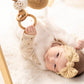 Bear & Cloud Wooden Baby Gym with Crocheted Toys – handmade wooden toy, photo 5