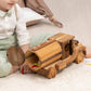 Large Wooden American Truck Toy – handmade wooden toy, photo 5
