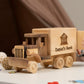 Wooden Truck Piggy Bank with Name Engraving – handmade wooden toy, photo 4