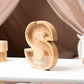 Wooden Letter Piggy Bank with Name Engraving – handmade wooden toy, photo 1