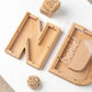 Wooden Letter Piggy Bank with Name Engraving – handmade wooden toy, photo 5