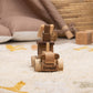 Wooden Tractor Toy with Hinged Back – handmade wooden toy, photo 6