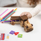 Wooden Tractor Toy, Personalized – handmade wooden toy, photo 6