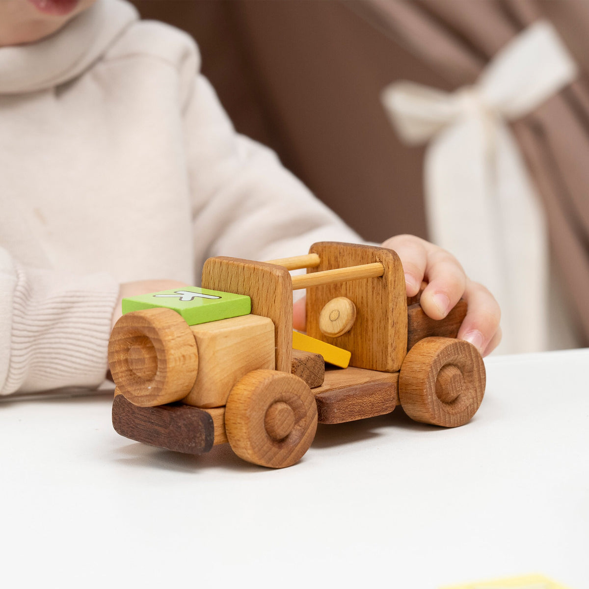 Mini Wooden Toy Car, Personalized – handmade wooden toy, photo 6