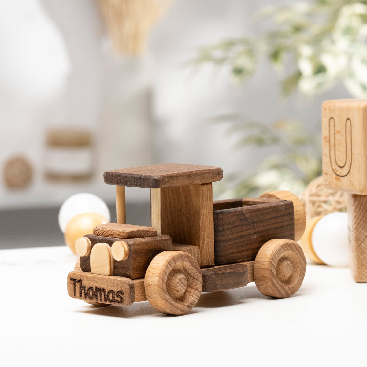 Classic Mini Wooden Truck Toy – handmade wooden toy, photo 1