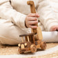 Wooden Crane Toy, Personalized – handmade wooden toy, photo 2