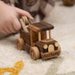 Mini Wooden Tow Truck Toy – handmade wooden toy, photo 4
