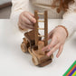 Mini Wooden Ladder Fire Truck – handmade wooden toy, photo 11