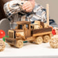 Wooden Tow Truck Toy with Car – handmade wooden toy, photo 5