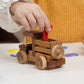Mini Wooden Truck with Hinged Back – handmade wooden toy, photo 6