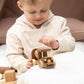 Mini Wooden Cement Mixer Toy – handmade wooden toy, photo 5