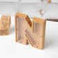 Wooden Letter Piggy Bank with Name Engraving – handmade wooden toy, photo 6