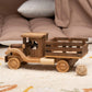 Large Wooden Dump Truck with Personalized Plate – handmade wooden toy, photo 7