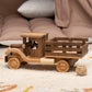 Large Wooden Dump Truck with Personalized Plate – handmade wooden toy, photo 11