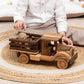 Large Wooden Dump Truck with Personalized Plate – handmade wooden toy, photo 8