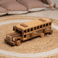 Wooden School Bus Toy in Two Sizes – handmade wooden toy, photo 6