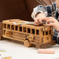 Wooden School Bus Toy in Two Sizes – handmade wooden toy, photo 5