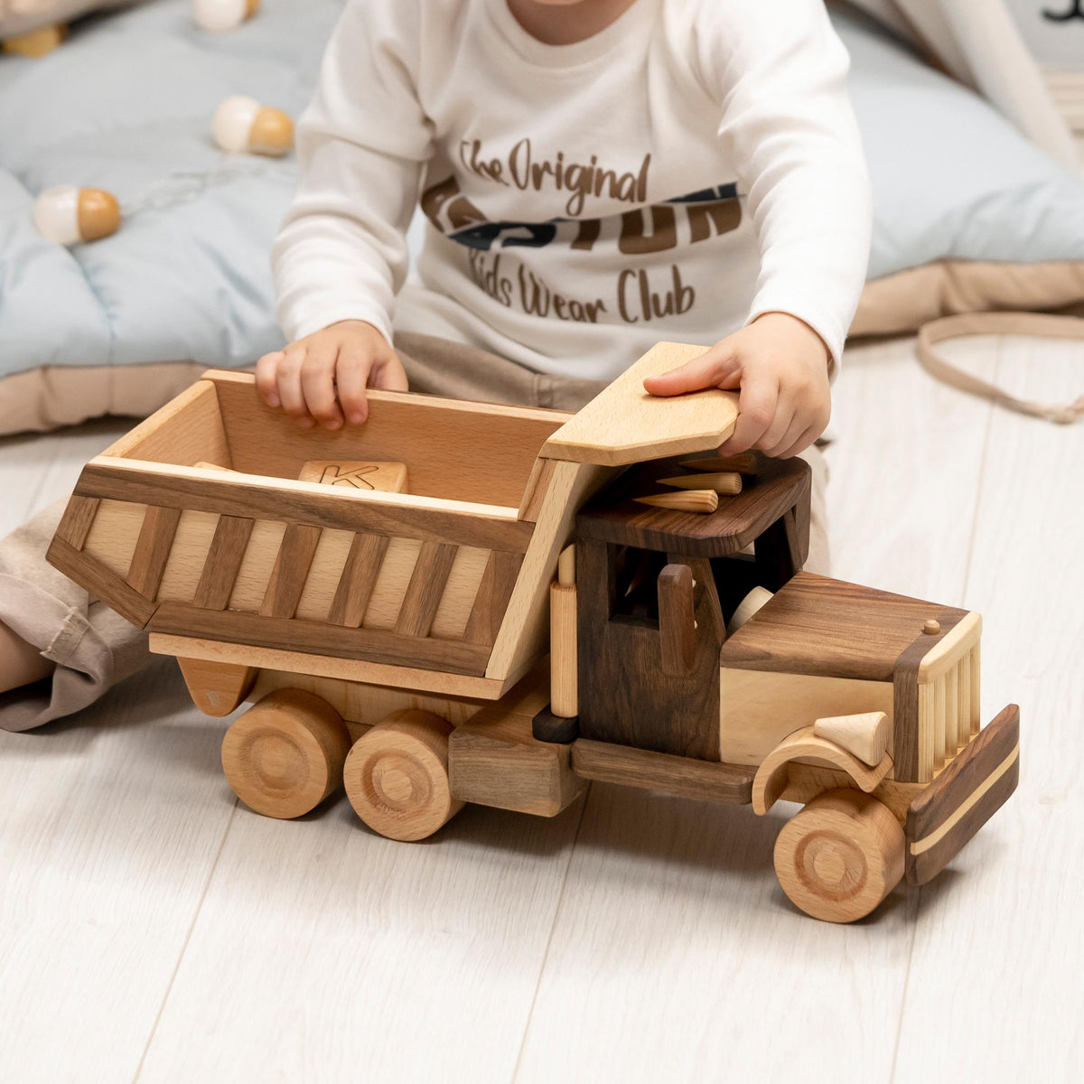 Big Wooden Truck, Toy & Home Decor – handmade wooden toy, photo 2